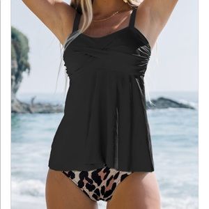 Nwt tankini bathing suit size medium